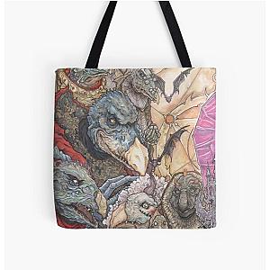 The Dark Crystal Skeksis  All Over Print Tote Bag