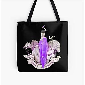 Gelfling Jen Skeksis and Mystics The Dark Crystal Wide Resistance Universe All Over Print Tote Bag