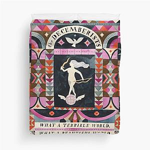 The Decemberists What a Terrible World, What a Beautiful World Duvet Cover