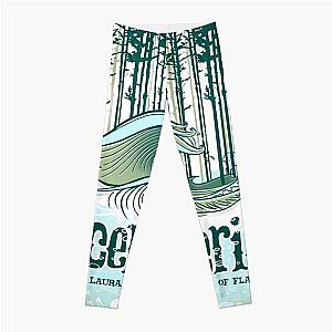 The Decemberists Folk Rock Band Poster Leggings