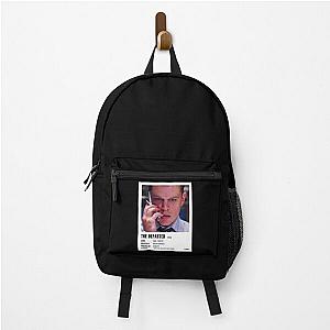 Music Vintage The Departed Minimalist Poster Gangs Of New York Backpack