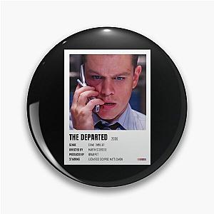 Music Vintage The Departed Minimalist Poster Gangs Of New York Pin