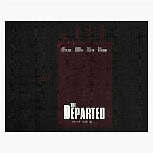 Needed Gifts The Departed Minimalist Moive Poster Jigsaw Puzzle