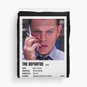 Music Vintage The Departed Minimalist Poster Gangs Of New York Duvet Cover