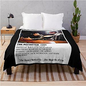 Funny Gift The Departed (2006) Titanic Throw Blanket