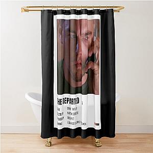 Music Retro The Departed Minimalist Poster Inception Shower Curtain