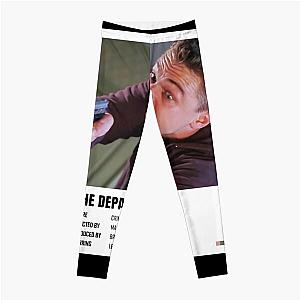 Music Vintage Retro The Departed Minimalist Poster Movies Leggings