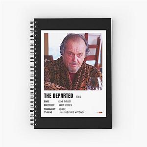 Special Present The Departed Minimalist Poster Titanic Spiral Notebook