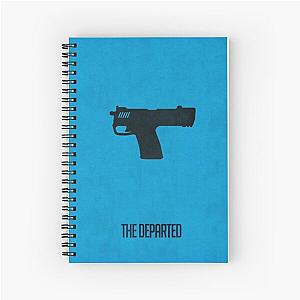 The Departed minimalist Spiral Notebook