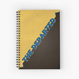 The Departed minimal Spiral Notebook