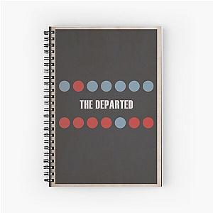 The Departed minimalist Spiral Notebook