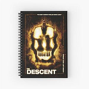 The Descent Poster Spiral Notebook