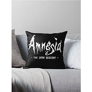 Amnesia: the Dark Descent (white) Throw Pillow