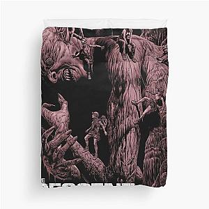 The descent  Duvet Cover