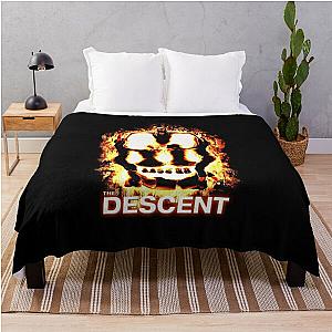 The Descent Throw Blanket