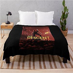  The Descent Throw Blanket