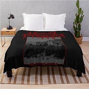 of The Darkest Descent Classic T-Shirt Throw Blanket