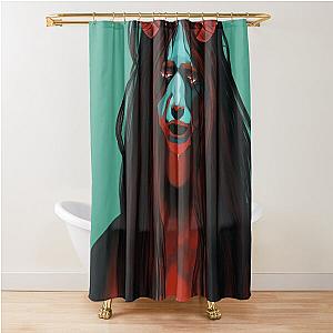 The Descent Shower Curtain