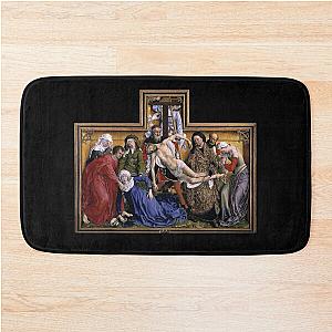 Rogier van der Weyden - The Descent from the Cross  Bath Mat