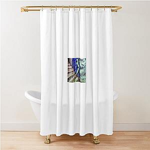 The descent Shower Curtain