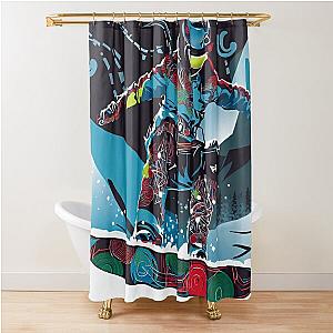 The descent of the century Shower Curtain