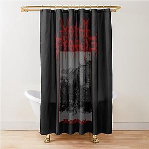 of The Darkest Descent Classic T-Shirt Shower Curtain