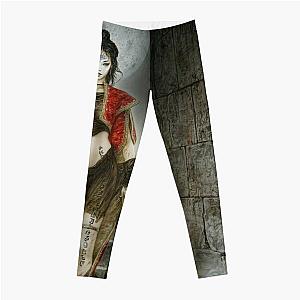 THE DESCENT OF THE FOURTH MOON - LUIS ROYO Leggings