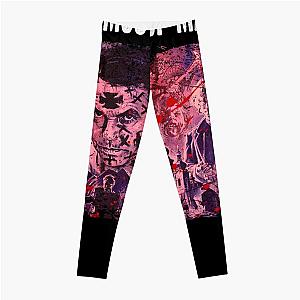 Psychological Descent In the Mouth of Madness's Terrors Leggings