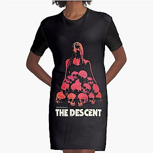 The Descent Horror Movie Graphic T-Shirt Dress