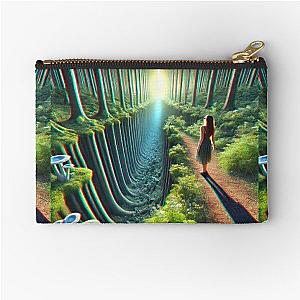 Mystical Descent: The Path to the Unknown Zipper Pouch