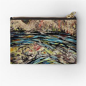 over the river..... cloudy descent Zipper Pouch