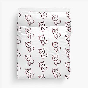 Cutie Devil - The damn devilish smile Duvet Cover