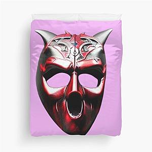 mask of the devil prince of darkness Satan Duvet Cover