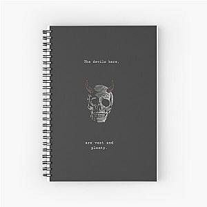 Devil Grunge Aesthetic  Spiral Notebook