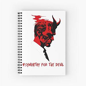 Sympathy for The Devil Spiral Notebook