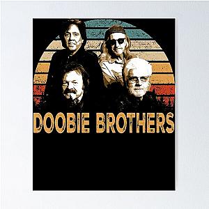 Doobie Grooves Vintage-Inspired Tee Featuring the Legendary Members of the Band Poster