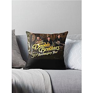 50 th Anniversary Doobie Tee Throw Pillow