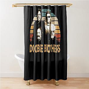 Doobie Grooves Vintage-Inspired Tee Featuring the Legendary Members of the Band Shower Curtain