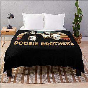 Doobie Grooves Vintage-Inspired Tee Featuring the Legendary Members of the Band Throw Blanket