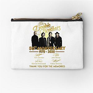 For The Doobies Brothers 50th Anniversary 1970 2020  Music Band T Shirt- Metal Music Band Shirts For Men- Singer Shirt For Women Pink Zipper Pouch