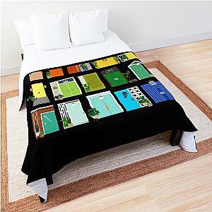 Retro Vintage The Doors Awesome For Music Fan Comforter