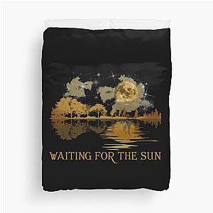 Funny Art Waiting For The Sun The Doors Band Duvet Cover