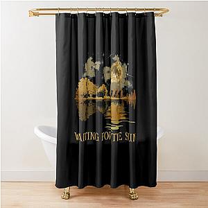 Funny Art Waiting For The Sun The Doors Band Shower Curtain