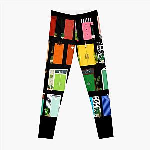 Retro Vintage The Doors Awesome For Music Fan Leggings