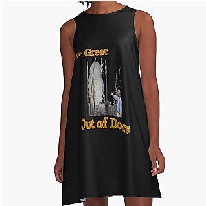 Lover Gifts The Doors Retro Vintage A-Line Dress