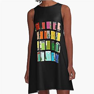 Retro Vintage The Doors Awesome For Music Fan A-Line Dress