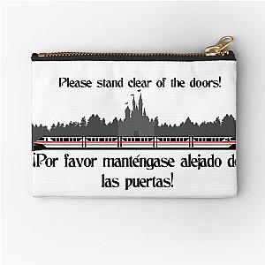 Stand Clear of the Doors Zipper Pouch