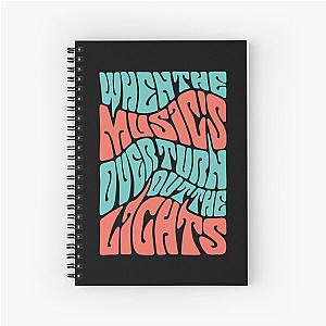 Funny Gifts For The Doors Gift For Movie Fans Spiral Notebook