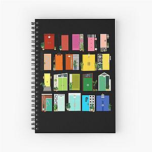 Retro Vintage The Doors Awesome For Music Fan Spiral Notebook