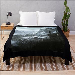 Elder Scrolls Skyrim View	 Throw Blanket